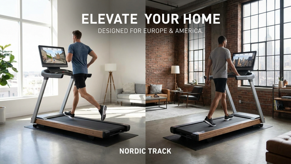 Stealth Series Pro Running Machine: Space-Saving Home Fitness Treadmill with App & Remote