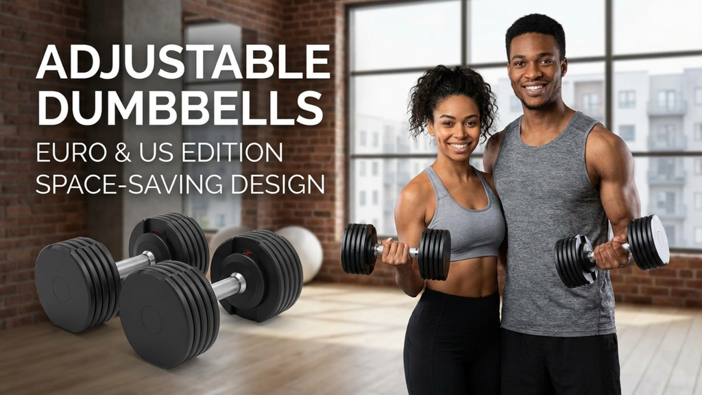 Industrial Cast Iron Adjustable Dumbbells: Elite Strength 2.5lb Increment Smart Weight System